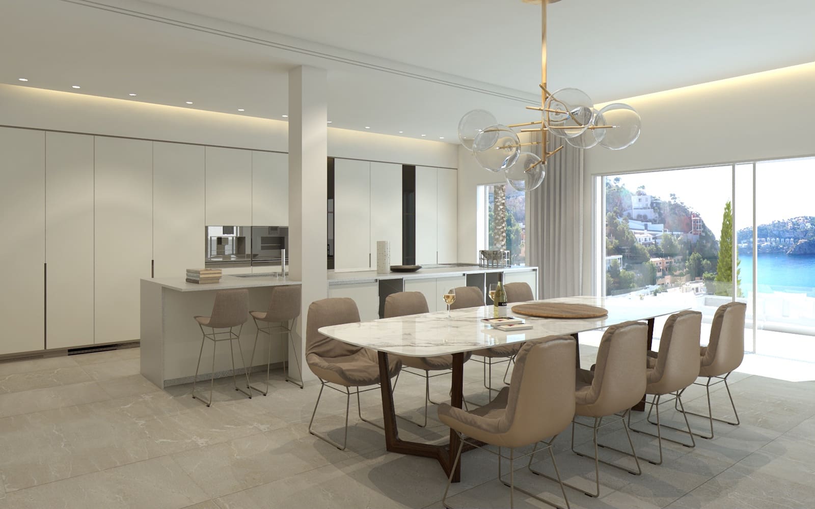 3 makuuhuone Huvila myytävänä paikassa Puerto de Andratx mukana uima-altaan 
autotalli - 6 500 000 € (Ref: 5702549)