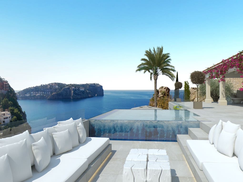 3 makuuhuone Huvila myytävänä paikassa Puerto de Andratx mukana uima-altaan 
autotalli - 6 500 000 € (Ref: 5702549)