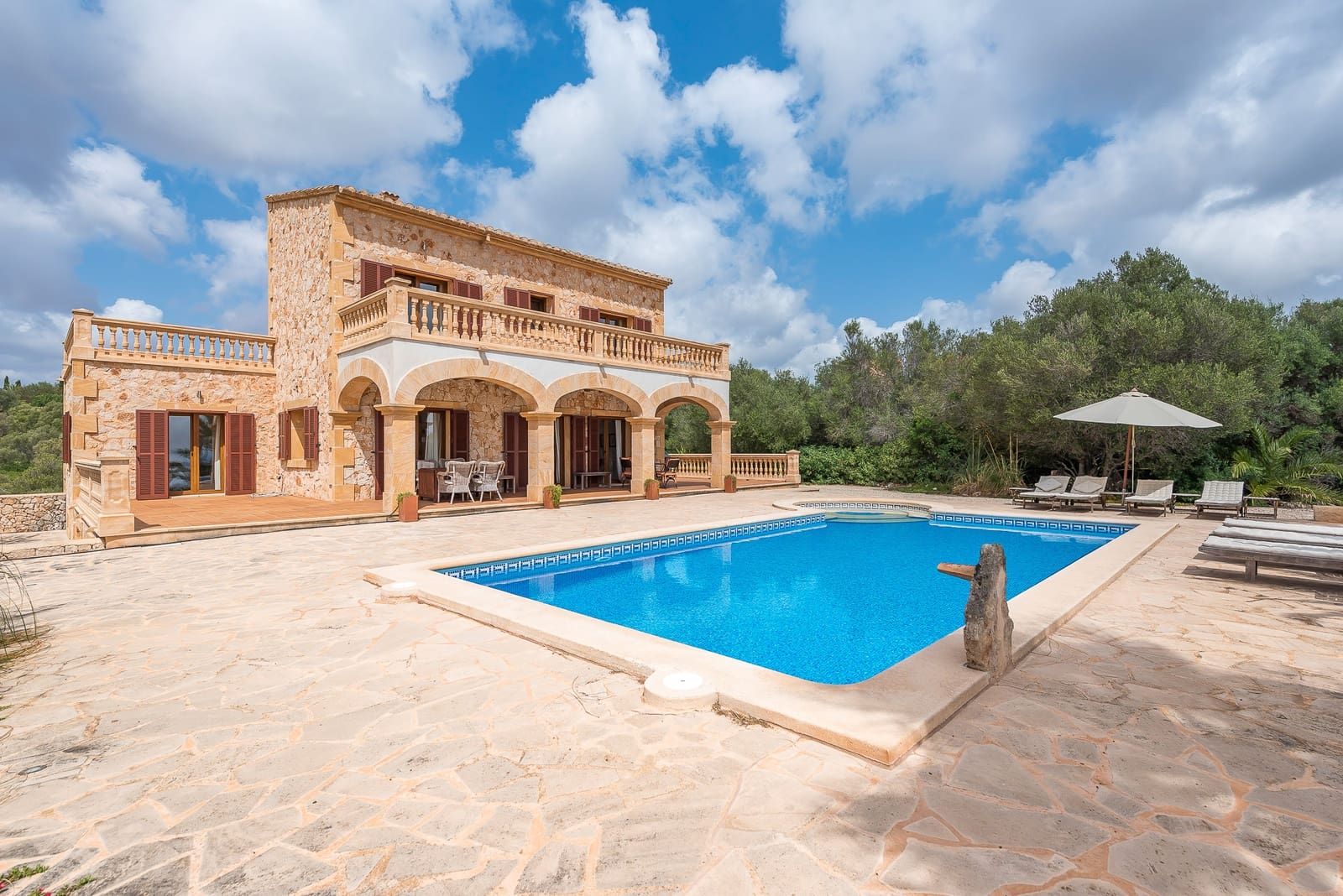 4 soveværelse Finca/Landehus til leje i Santanyi med swimmingpool garage - € 5.500 (Ref: 5821478)