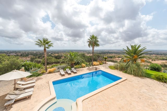 4 sypialnia Finka/Dom wiejski do wynajęcia w Santanyí z basenem garażem - 5 500 € (Ref: 5821478)