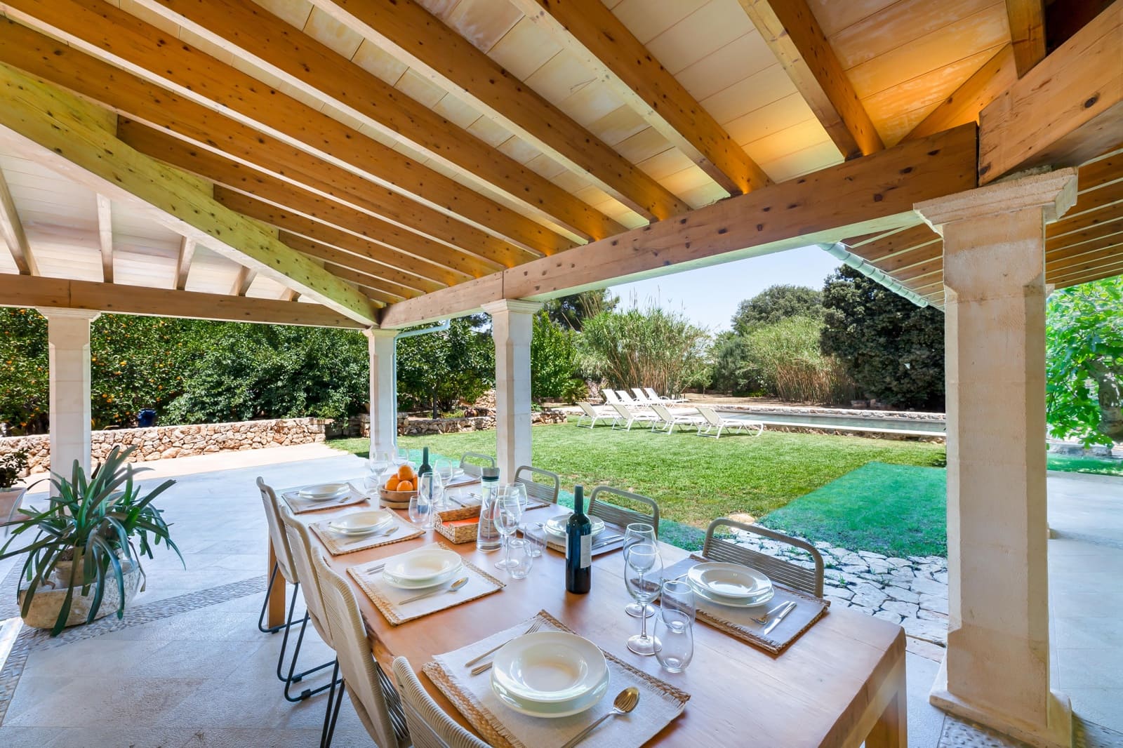 4 soveværelse Finca/Landehus til leje i Sencelles med swimmingpool garage - € 5.500 (Ref: 5923712)