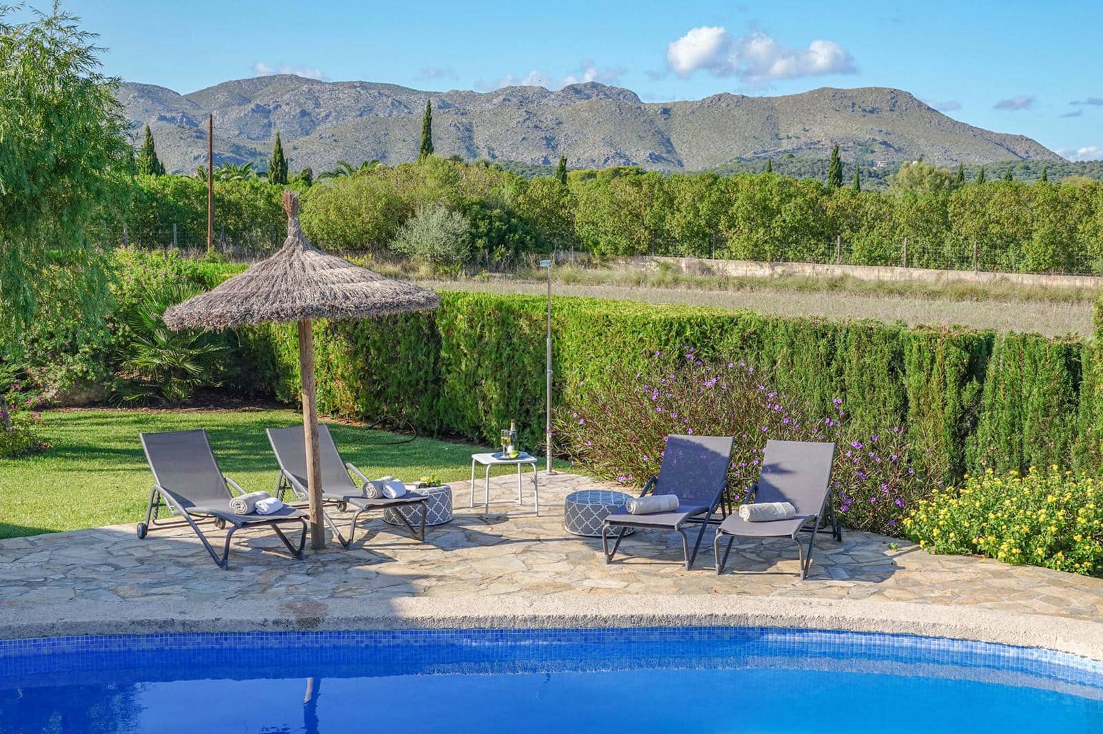 4 bedroom Finca/Country House for rent in Pollensa / Pollenca with pool garage - € 3,000 (Ref: 6428734)