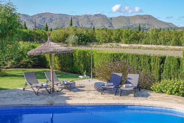 4 camera da letto Finca/Casa di Campagna da affittare in Pollensa / Pollença con piscina garage - 3.000 € (Rif: 6428734)