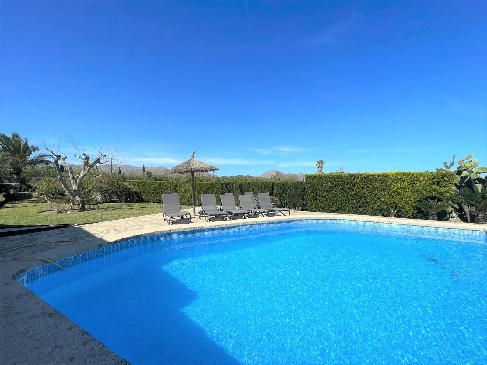 4 bedroom Finca/Country House for rent in Pollensa / Pollenca with pool garage - € 3,000 (Ref: 6428734)