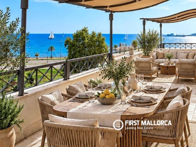 5 soveværelse Penthouse til leje i La Calatrava, Palma de Mallorca med garage - € 6.800 (Ref: 6551480)