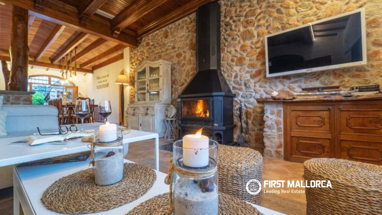 4 slaapkamer Finca/Landhuis te huur in Buger met zwembad garage - € 15.000 (Ref: 6888996)