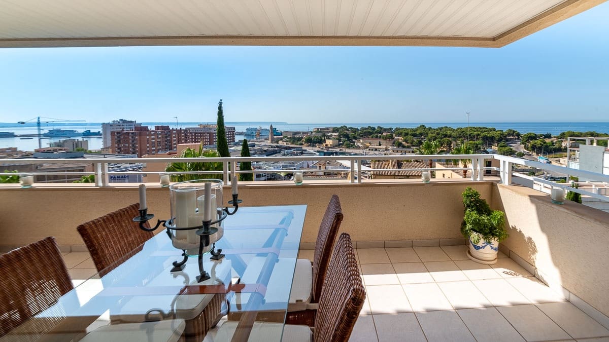 4 Zimmer Penthouse zu verkaufen in Palma de Mallorca mit Garage - 1.395.000 € (Ref: 6982593)