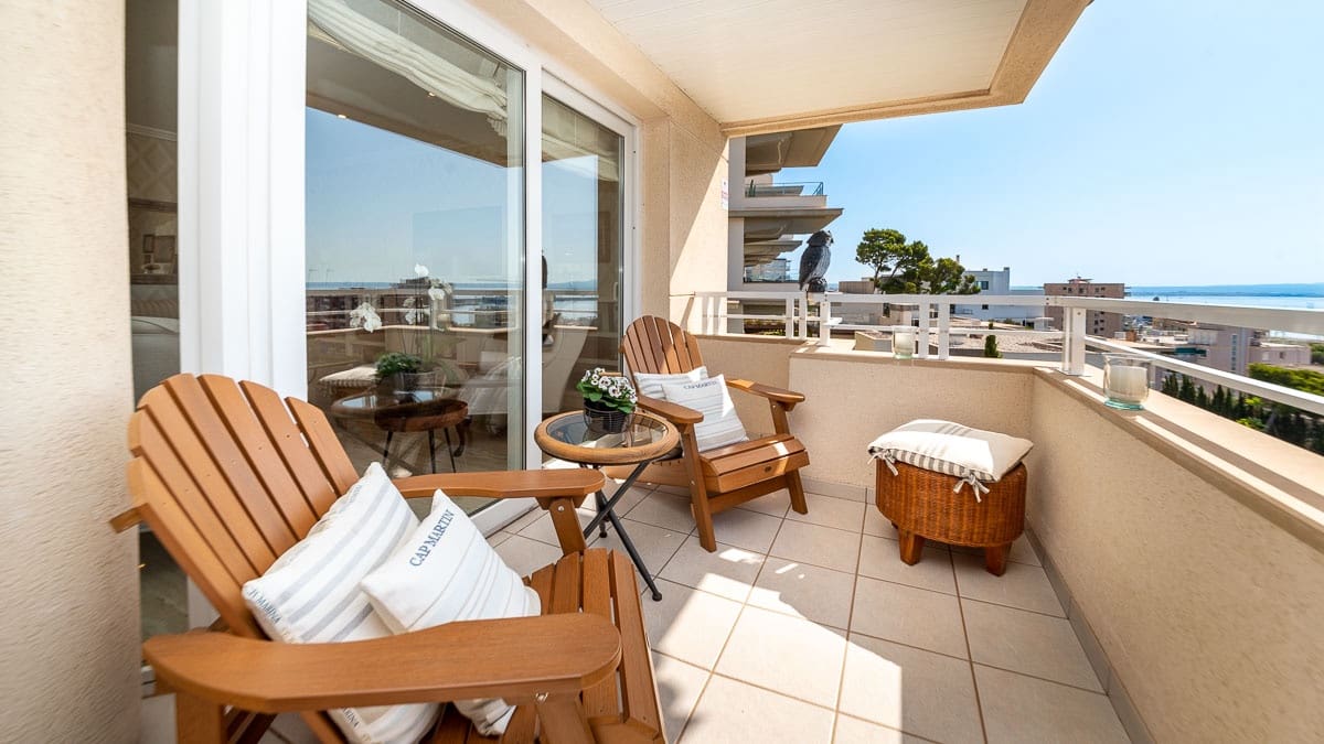 4 Zimmer Penthouse zu verkaufen in Palma de Mallorca mit Garage - 1.395.000 € (Ref: 6982593)