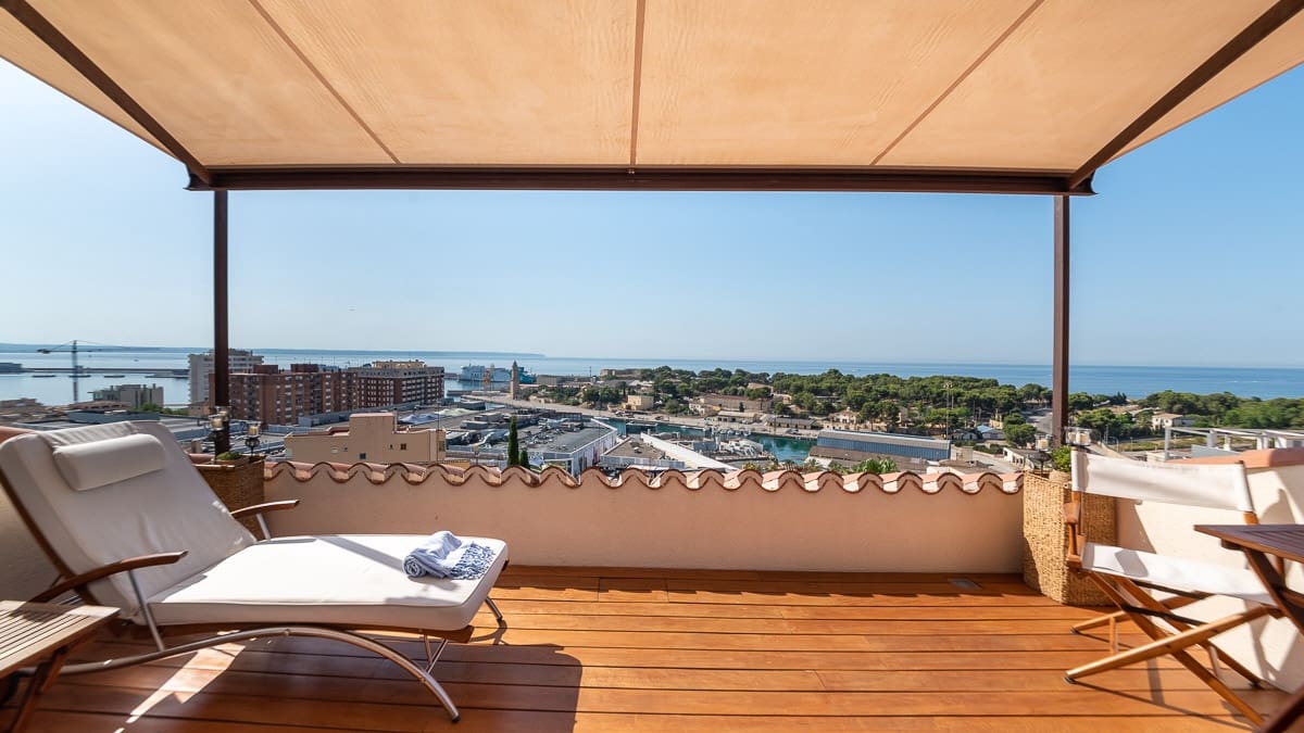 4 Zimmer Penthouse zu verkaufen in Palma de Mallorca mit Garage - 1.395.000 € (Ref: 6982593)