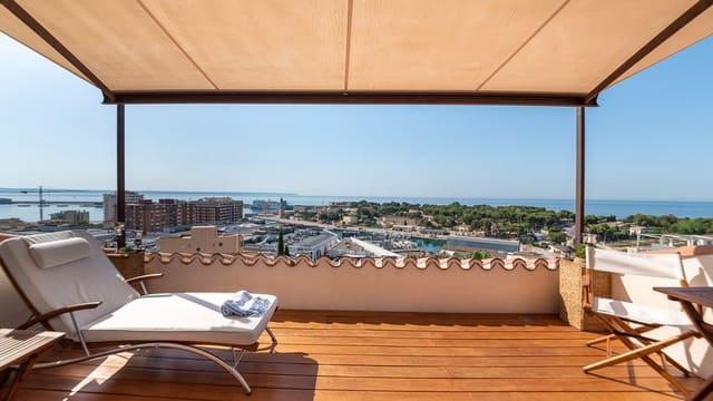 4 Zimmer Penthouse zu verkaufen in Portopi, Palma de Mallorca mit Garage - 1.395.000 € (Ref: 6982593)