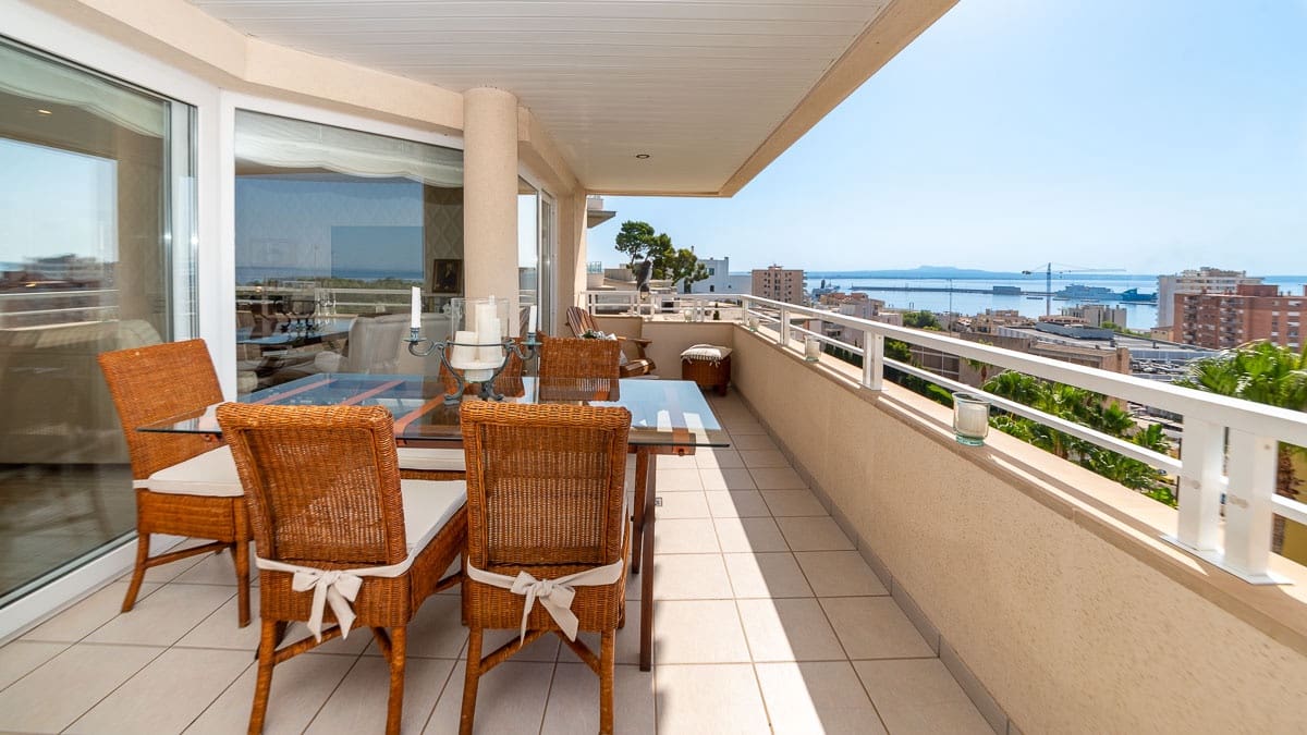 4 Zimmer Penthouse zu verkaufen in Palma de Mallorca mit Garage - 1.395.000 € (Ref: 6982593)