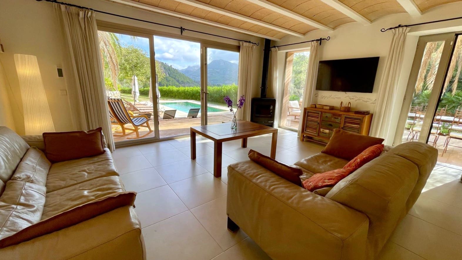 4 soveværelse Finca/Landehus til leje i Soller med swimmingpool garage - € 2.700 (Ref: 7055847)