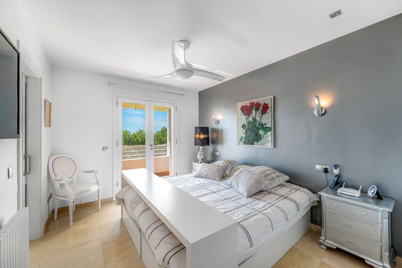4 sovrum Semi-fristående Villa att hyra i Palma de Mallorca med pool garage - 3 900 € (Ref: 7218548)