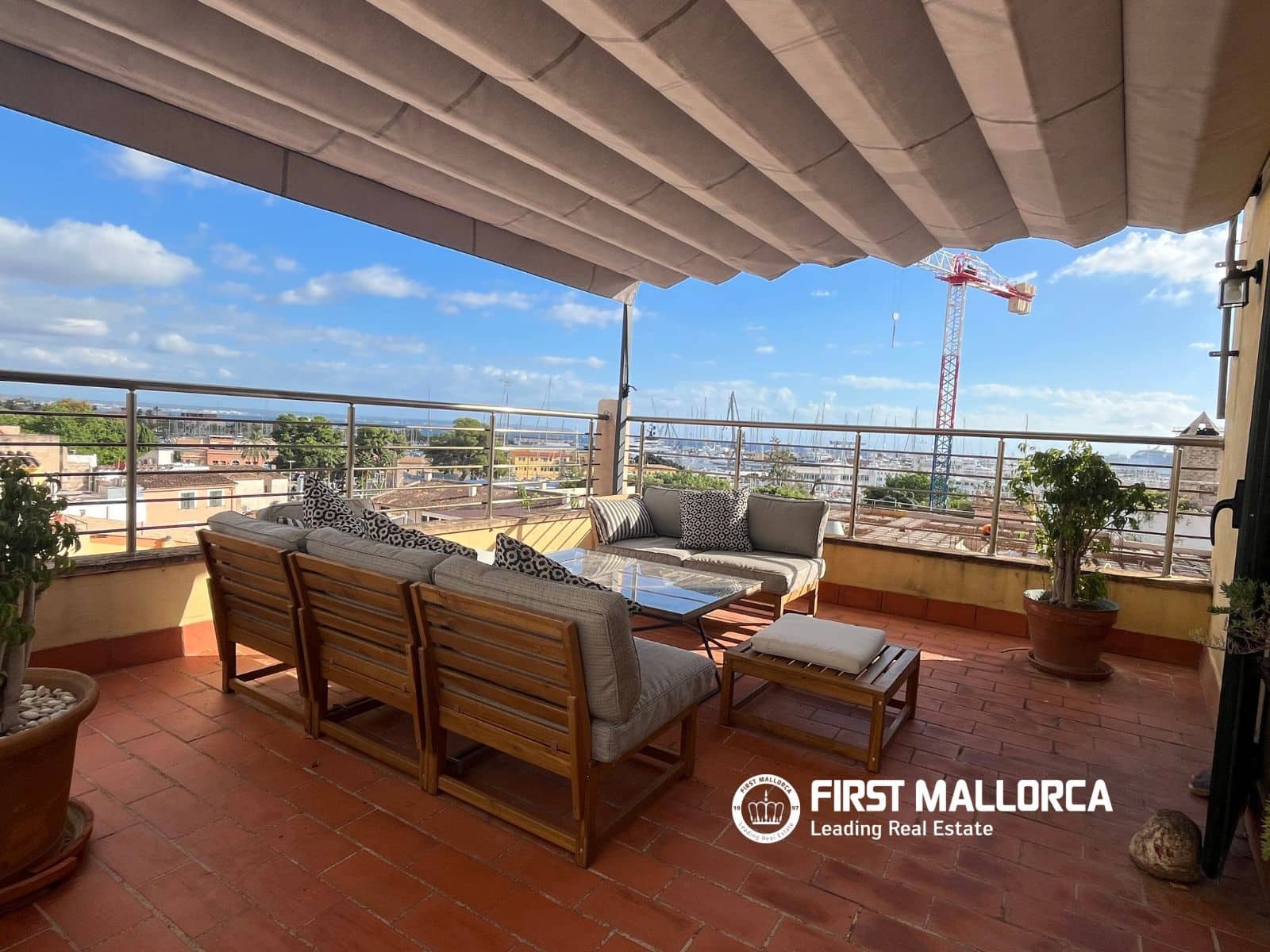 2 soveværelse Penthouse til leje i Palma de Mallorca - € 2.100 (Ref: 7321489)