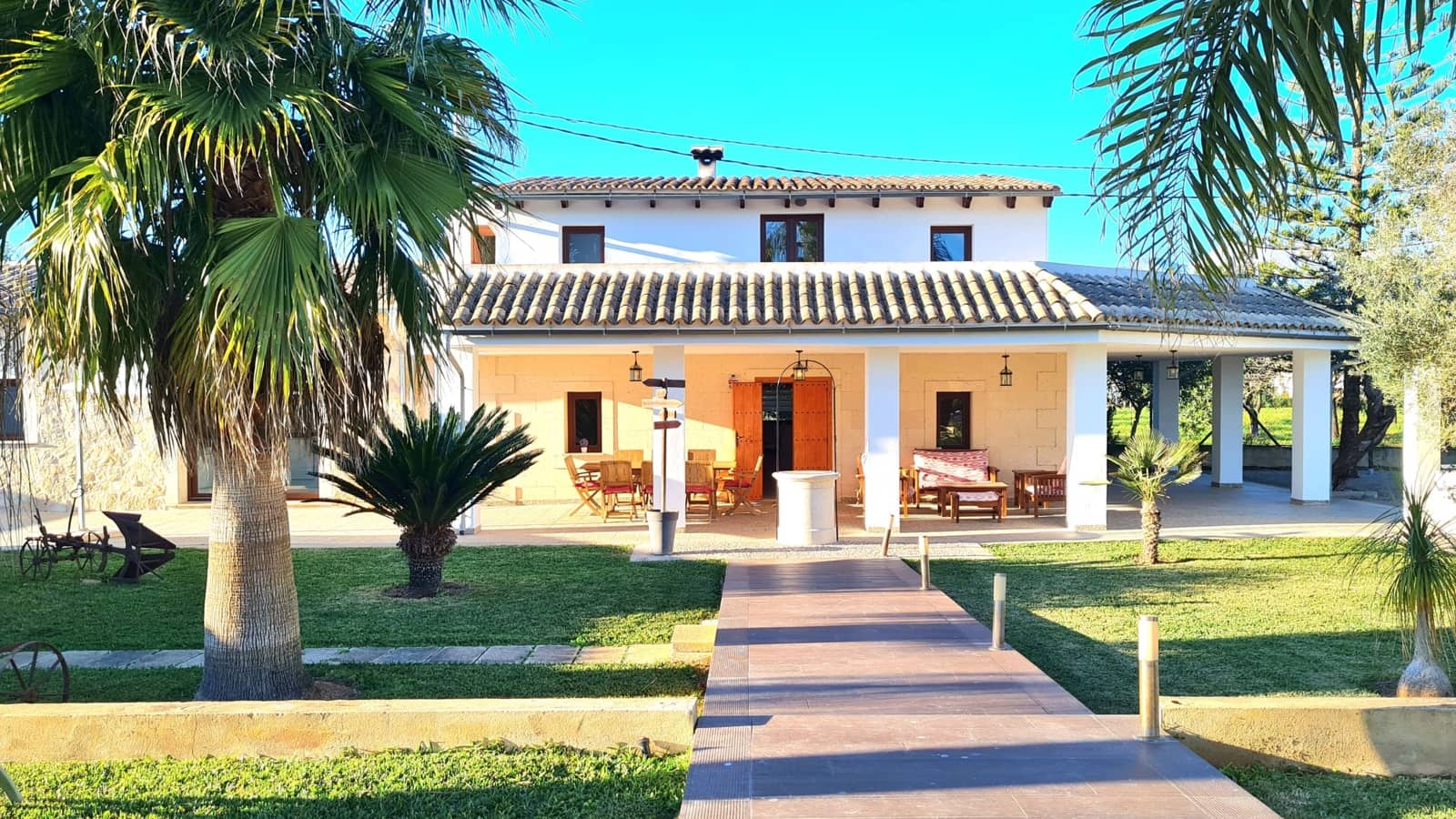 5 bedroom Finca/Country House for rent in Inca with pool garage - € 3,700 (Ref: 7332283)