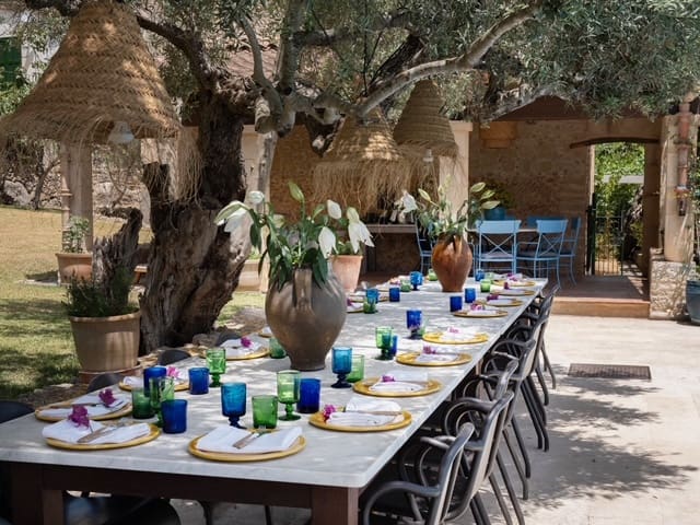 12 soveværelse Finca/Landehus til leje i Pollensa / Pollenca med swimmingpool garage - € 25.000 (Ref: 7348217)