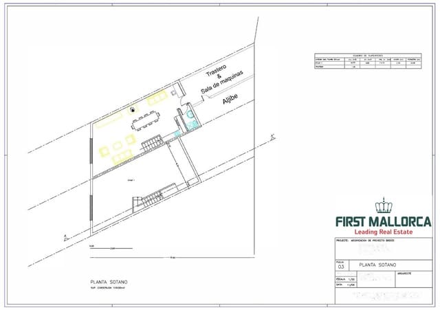 Byggetomt til salgs i Es Molinar / El Molinar, Palma de Mallorca - € 3 500 000 (Ref: 7356255)