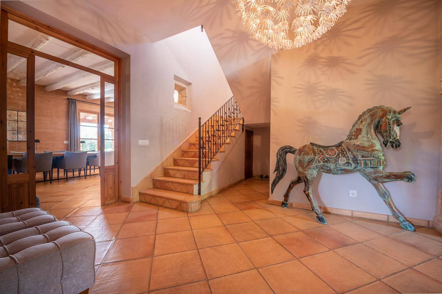 5 bedroom Finca/Country House for rent in Campos with pool garage - € 7,000 (Ref: 7458043)