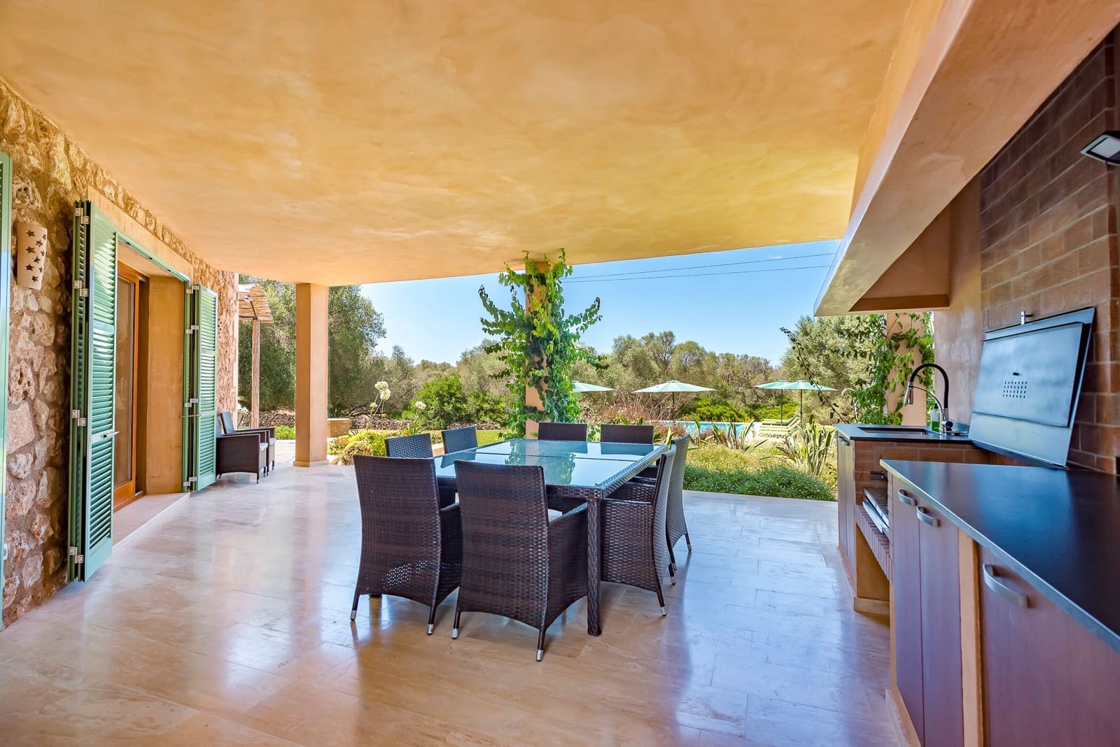 Finca/Maison de Campagne de 5 chambres à louer à Cas Concos avec piscine garage - 20 000 € (Ref: 7478447)