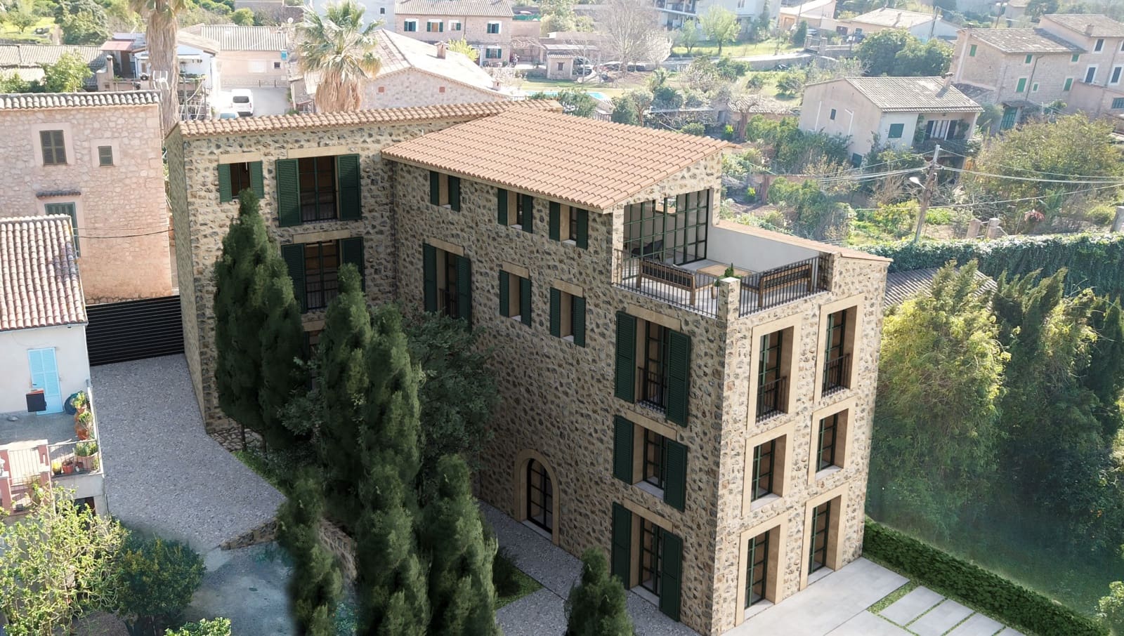 5 chambre Finca/Maison de Campagne à vendre à Soller avec piscine garage - 3 580 000 € (Ref: 7517744)