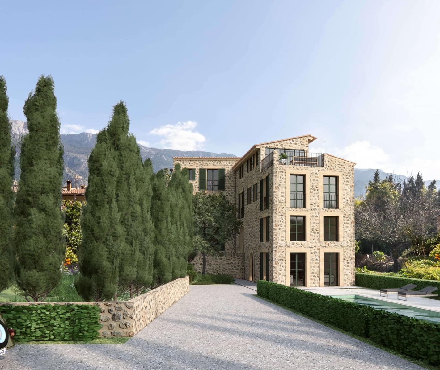 5 chambre Finca/Maison de Campagne à vendre à Soller avec piscine garage - 3 580 000 € (Ref: 7517744)