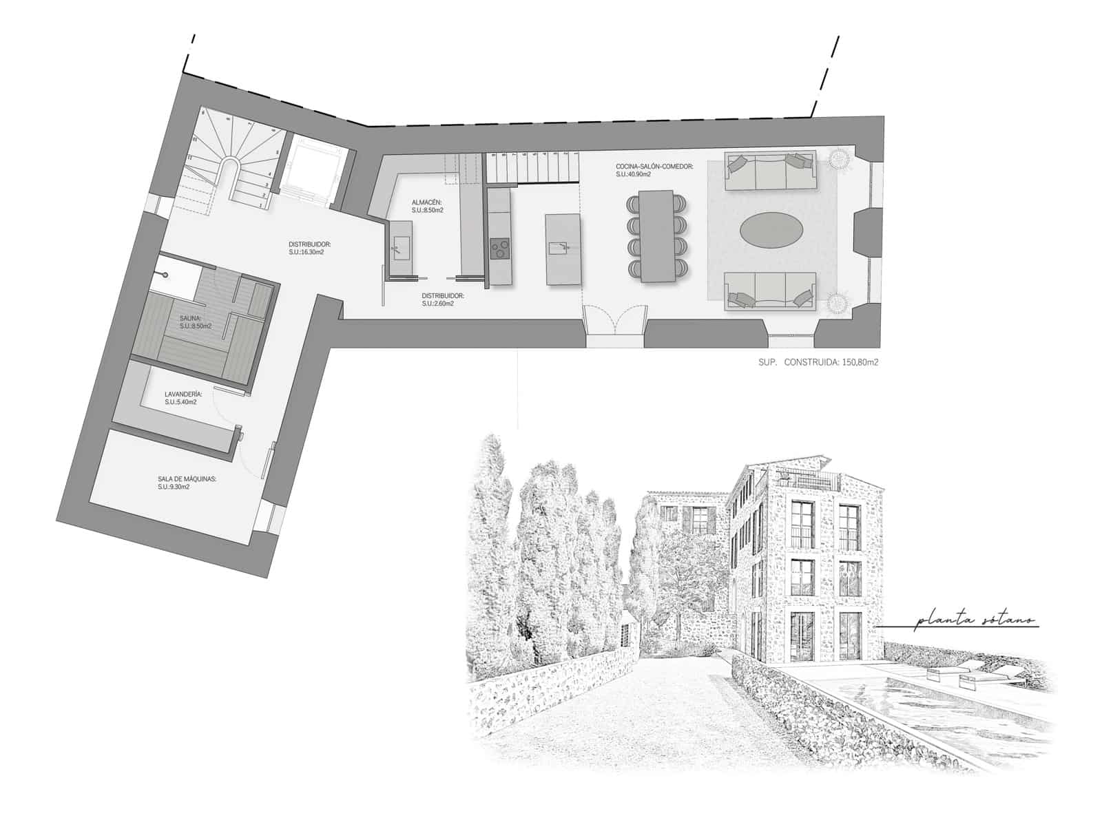 5 soveværelse Finca/Landehus til salg i Soller med swimmingpool garage - € 1.380.500 (Ref: 7517745)