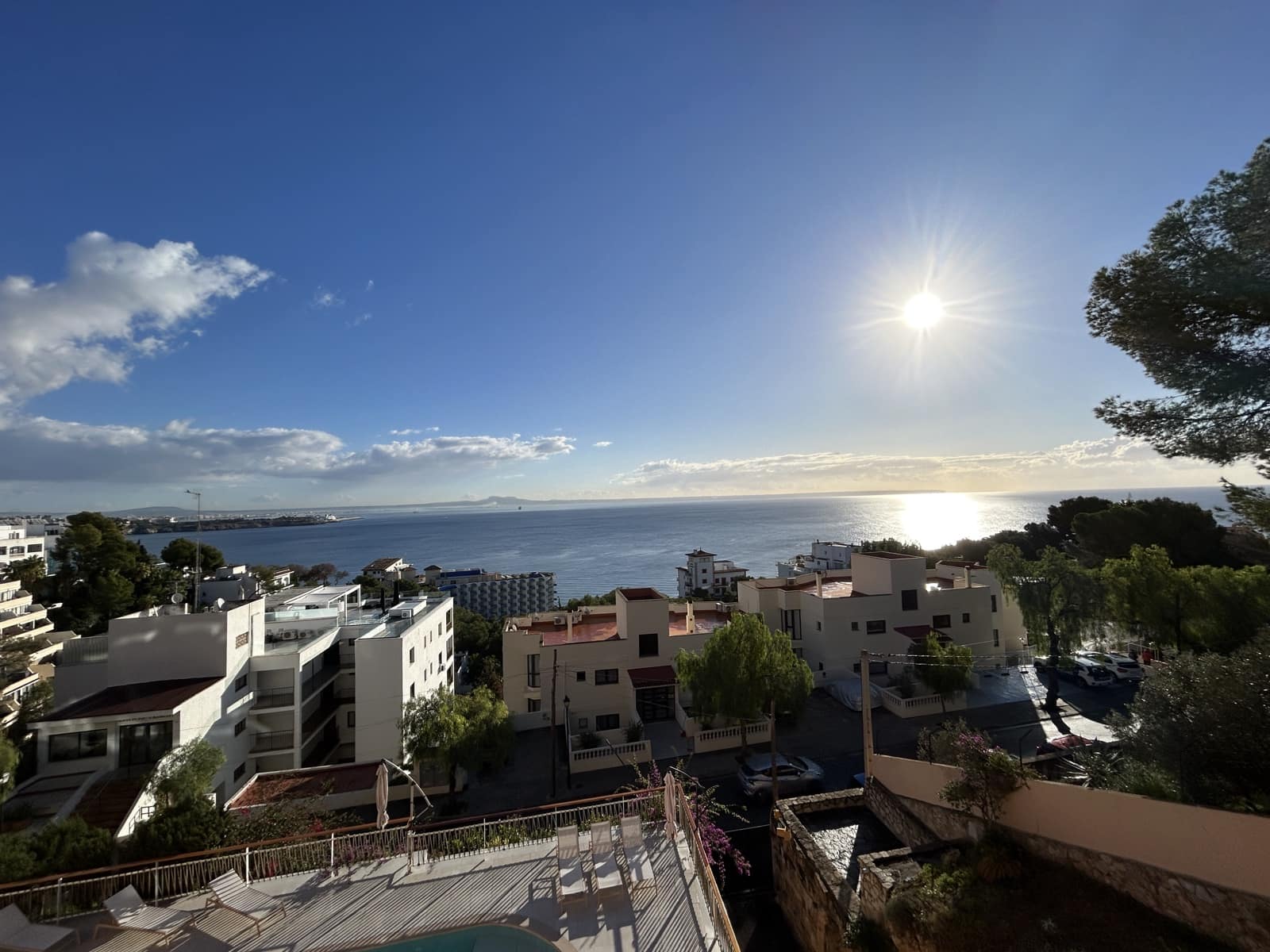 Appartement de 2 chambres à louer à Illetas avec piscine garage - 3 000 € (Ref: 7643898)