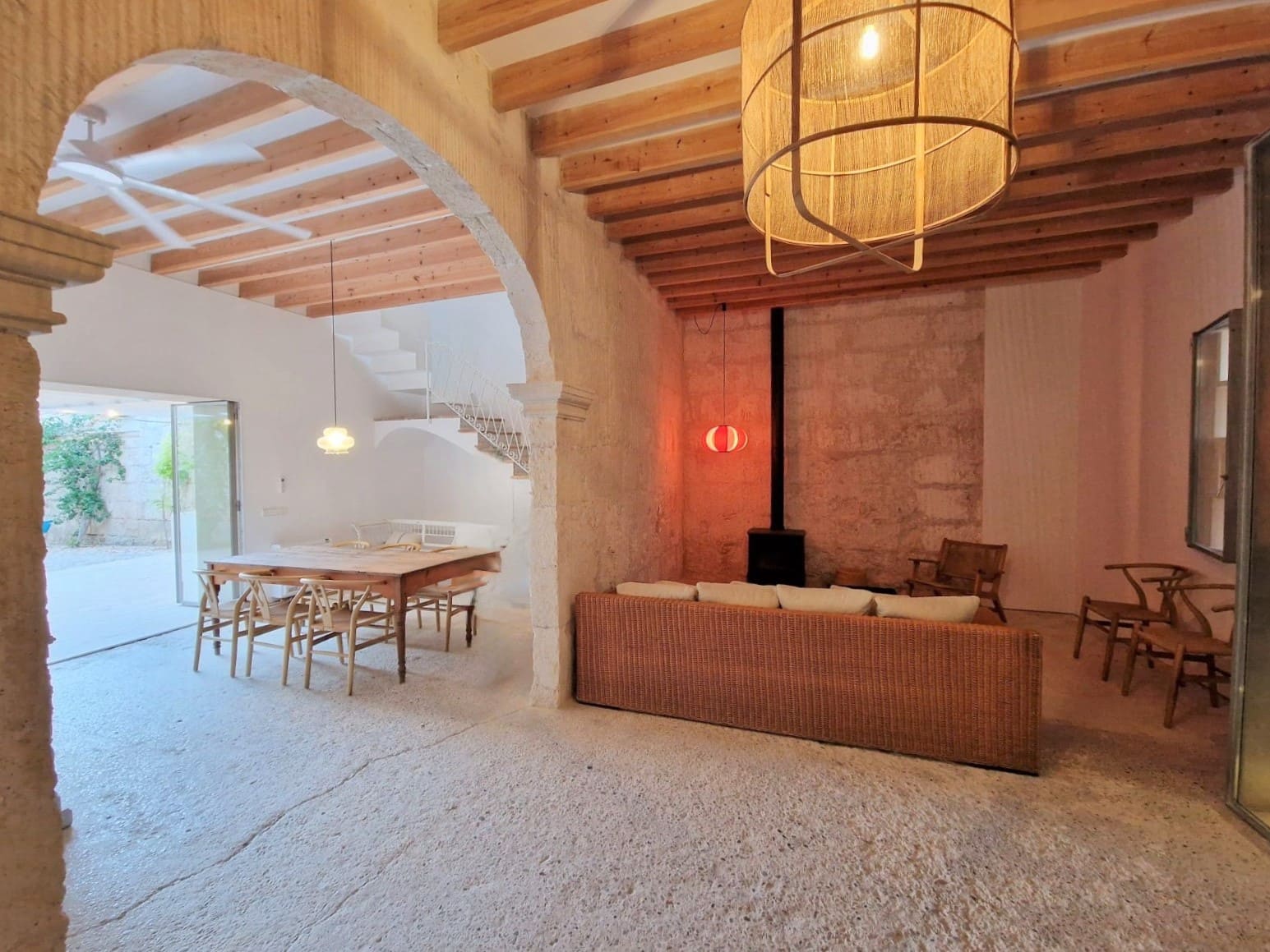 3 soverom Hus til leie i Sa Pobla med svømmebasseng garasje - € 2 800 (Ref: 7713935)