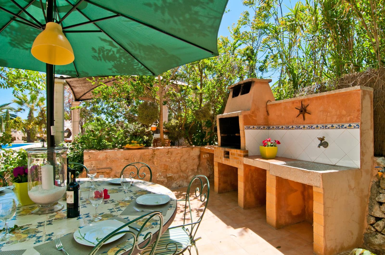 Finca/Maison de Campagne de 4 chambres à louer à Felanitx avec piscine garage - 4 500 € (Ref: 7810088)