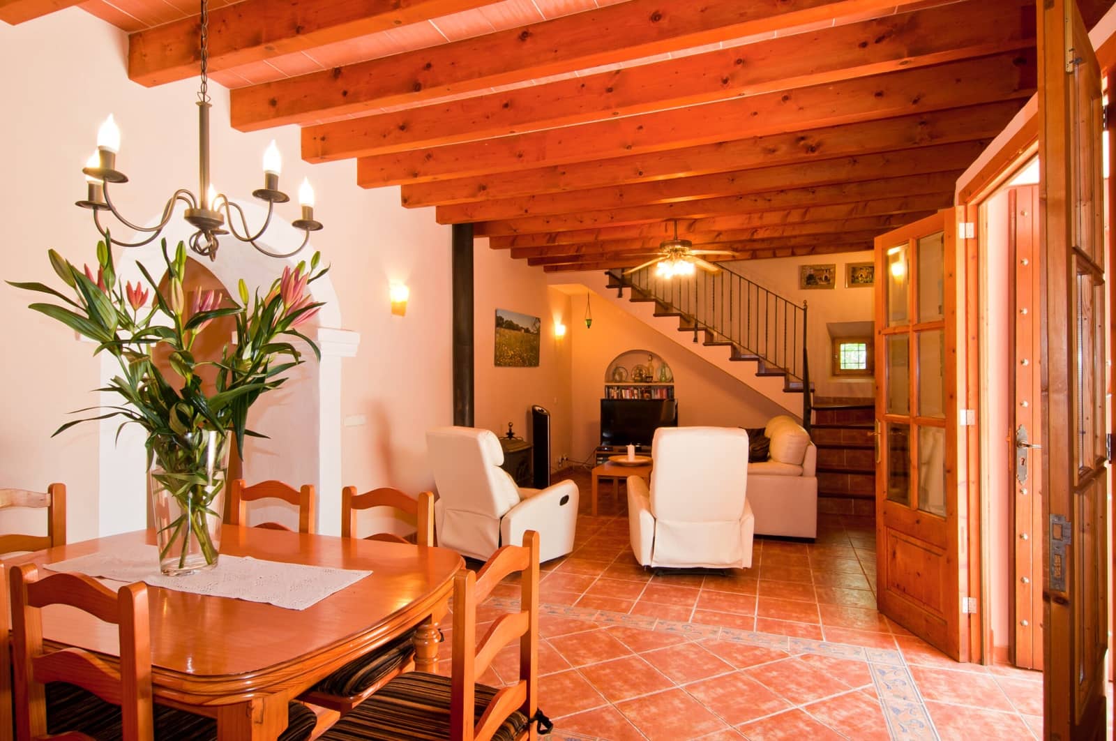 Finca/Maison de Campagne de 4 chambres à louer à Felanitx avec piscine garage - 4 500 € (Ref: 7810088)