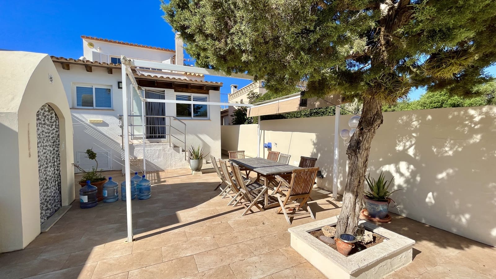 4 Zimmer Doppelhaus zu vermieten in Cala Llombards mit Pool Garage - 2.300 € (Ref: 7822941)