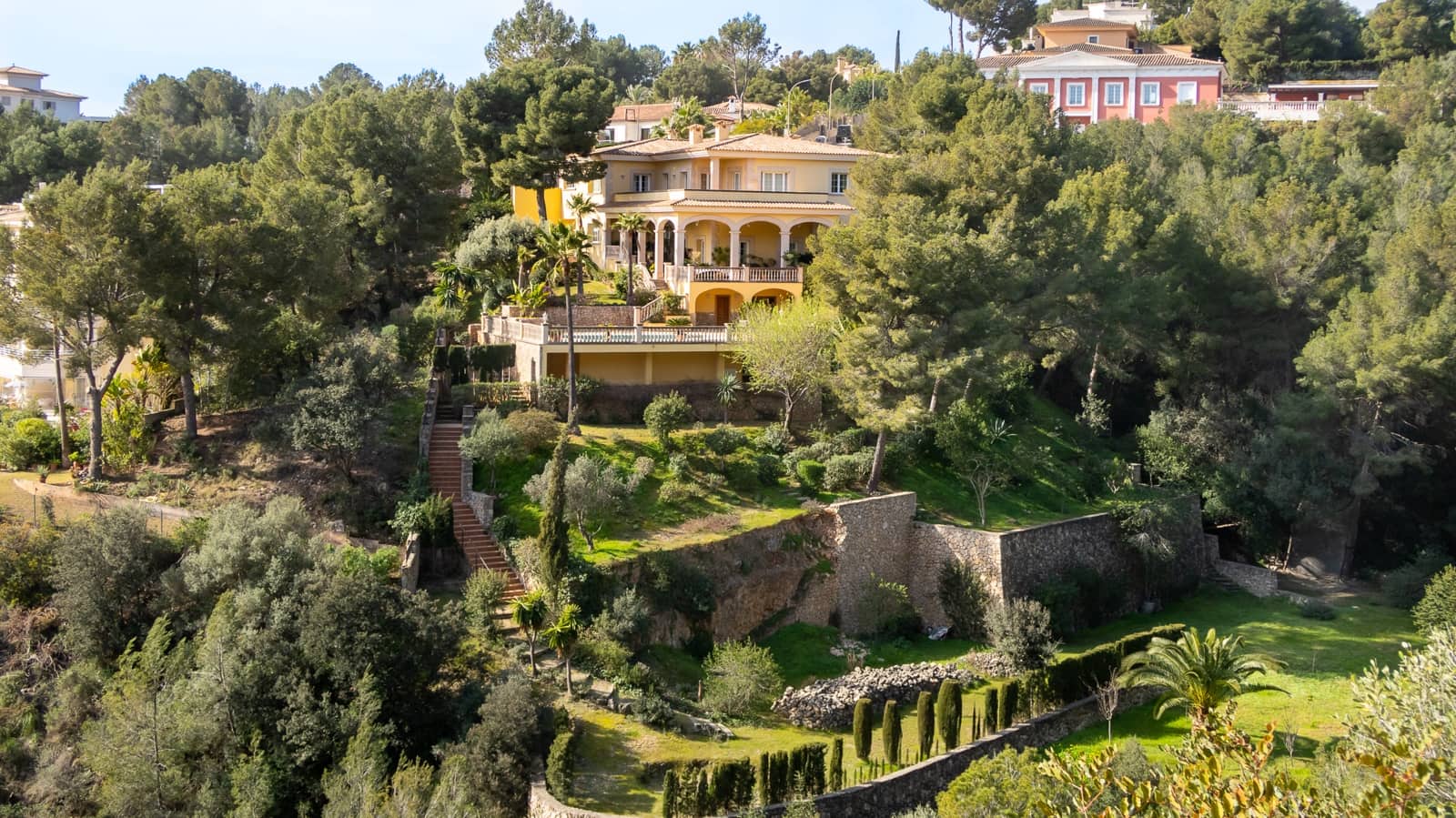 7 makuuhuone Huvila myytävänä paikassa Bendinat mukana uima-altaan 
autotalli - 4 400 000 € (Ref: 7827158)