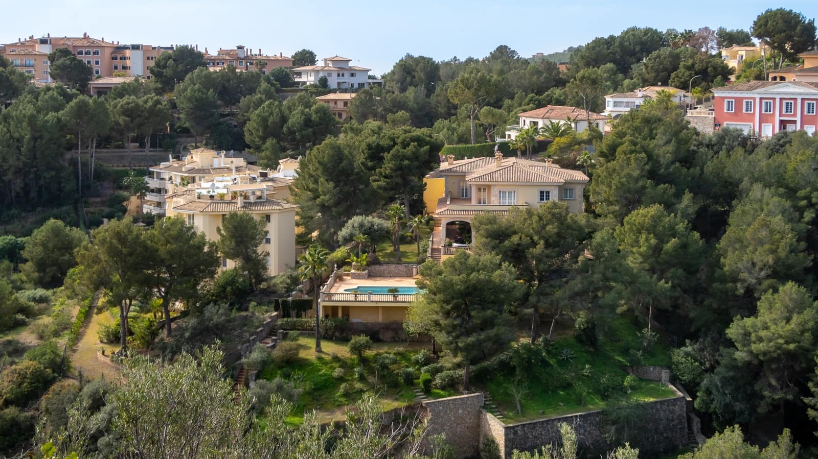 7 makuuhuone Huvila myytävänä paikassa Bendinat mukana uima-altaan 
autotalli - 4 400 000 € (Ref: 7827158)