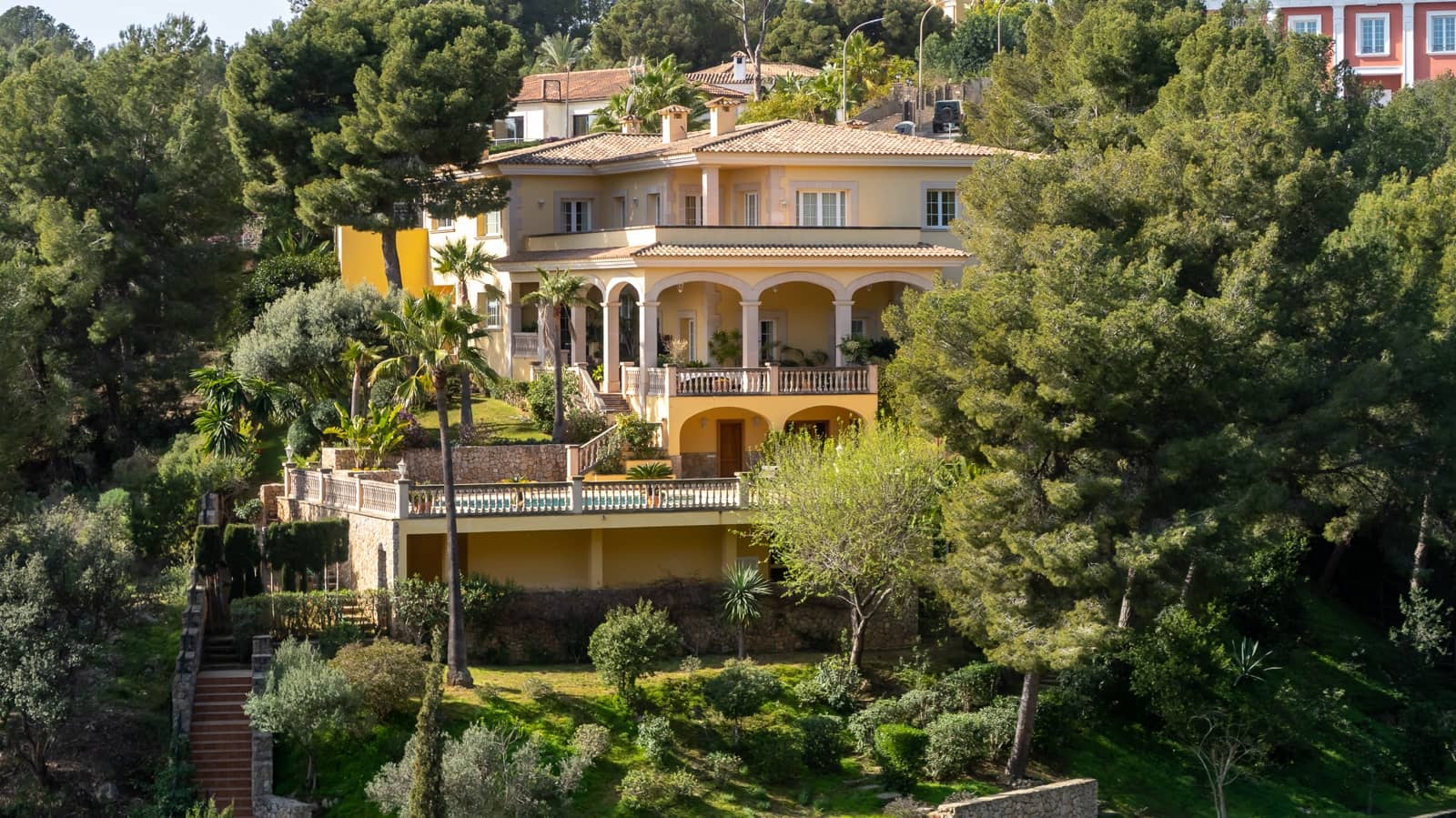 7 makuuhuone Huvila myytävänä paikassa Bendinat mukana uima-altaan 
autotalli - 4 400 000 € (Ref: 7827158)