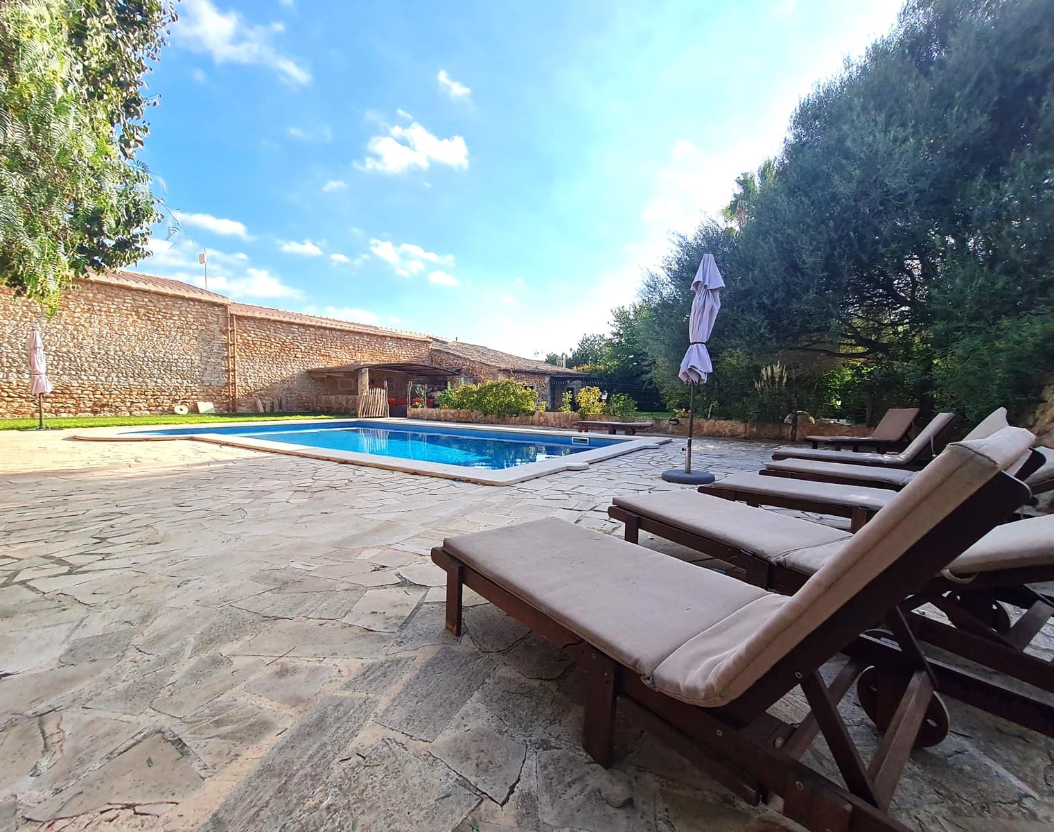 Finca/Maison de Campagne de 4 chambres à louer à Llucmajor avec piscine garage - 3 200 € (Ref: 7846394)