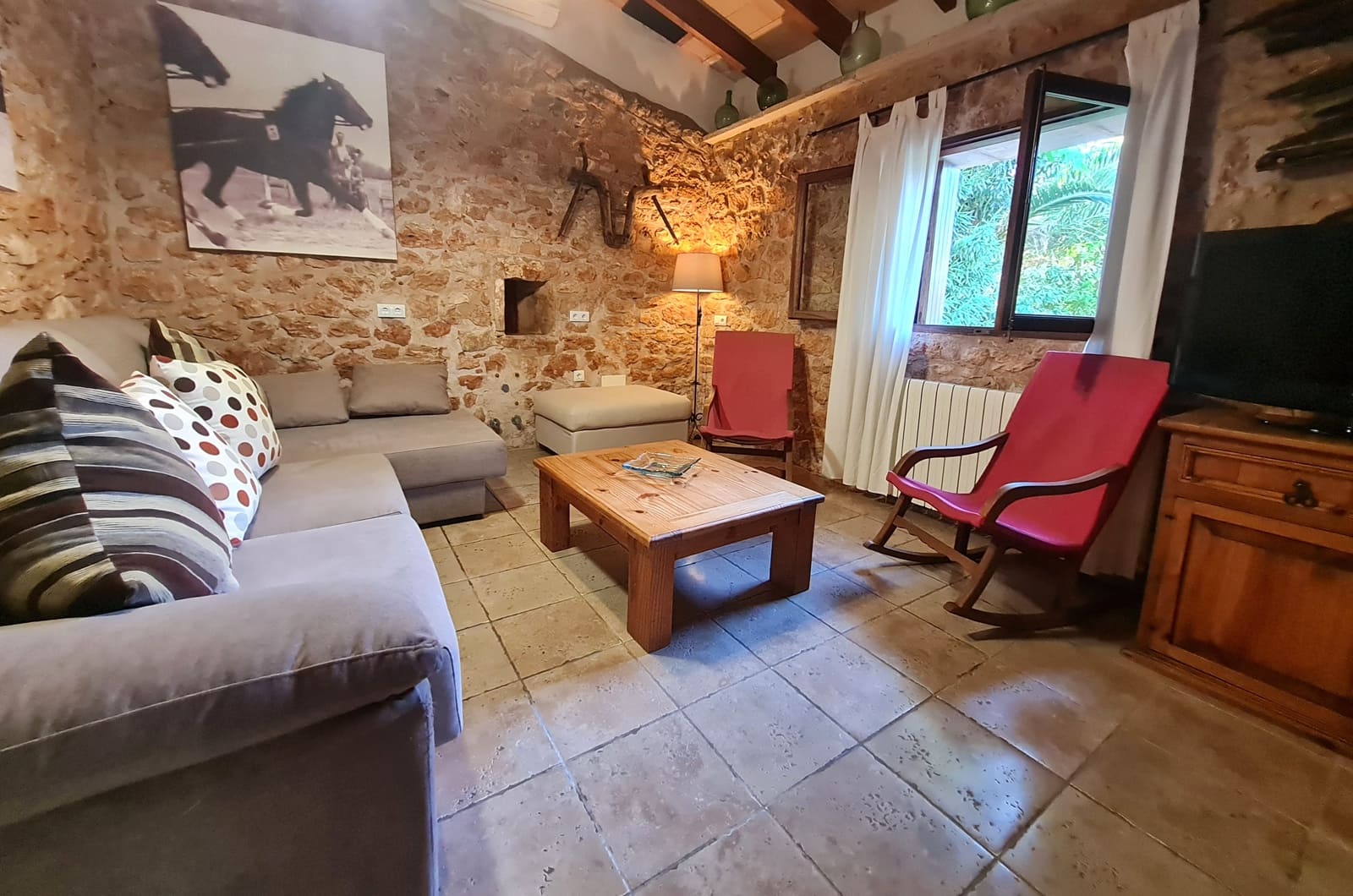 Finca/Maison de Campagne de 4 chambres à louer à Llucmajor avec piscine garage - 3 200 € (Ref: 7846394)