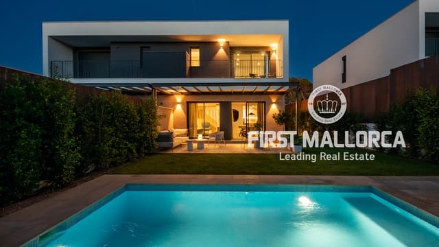 4 slaapkamer Halfvrijstaande villa te koop in Puig de Ros, Llucmajor met zwembad garage - € 1.185.000 (Ref: 8038917)