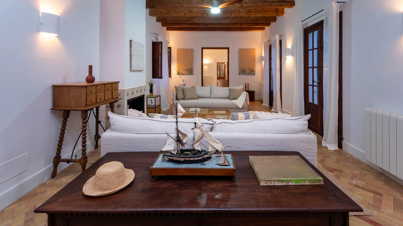 5 soveværelse Finca/Landehus til leje i Pollensa / Pollenca med swimmingpool garage - € 10.000 (Ref: 8223885)