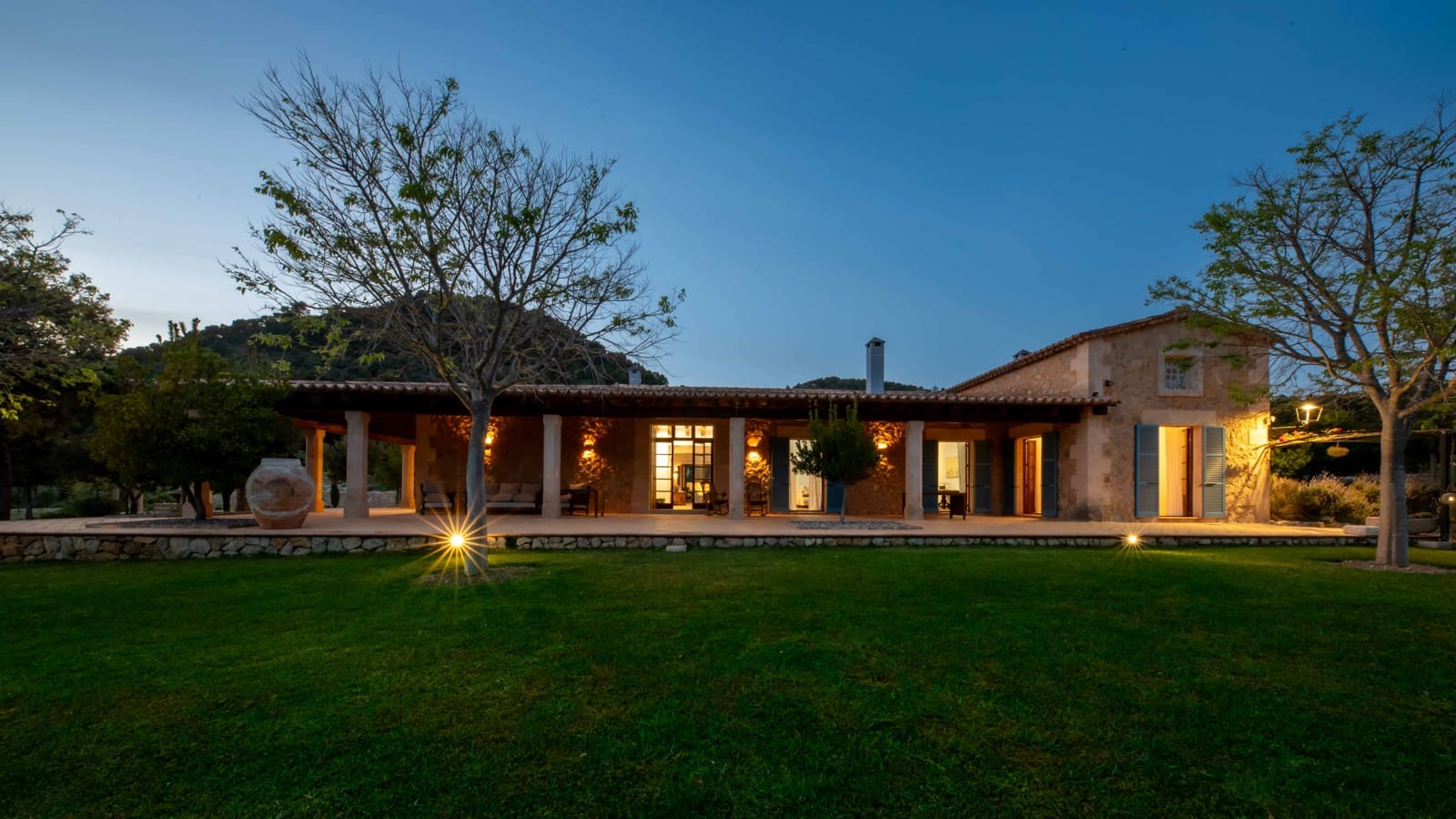 5 soveværelse Finca/Landehus til leje i Pollensa / Pollenca med swimmingpool garage - € 10.000 (Ref: 8223885)