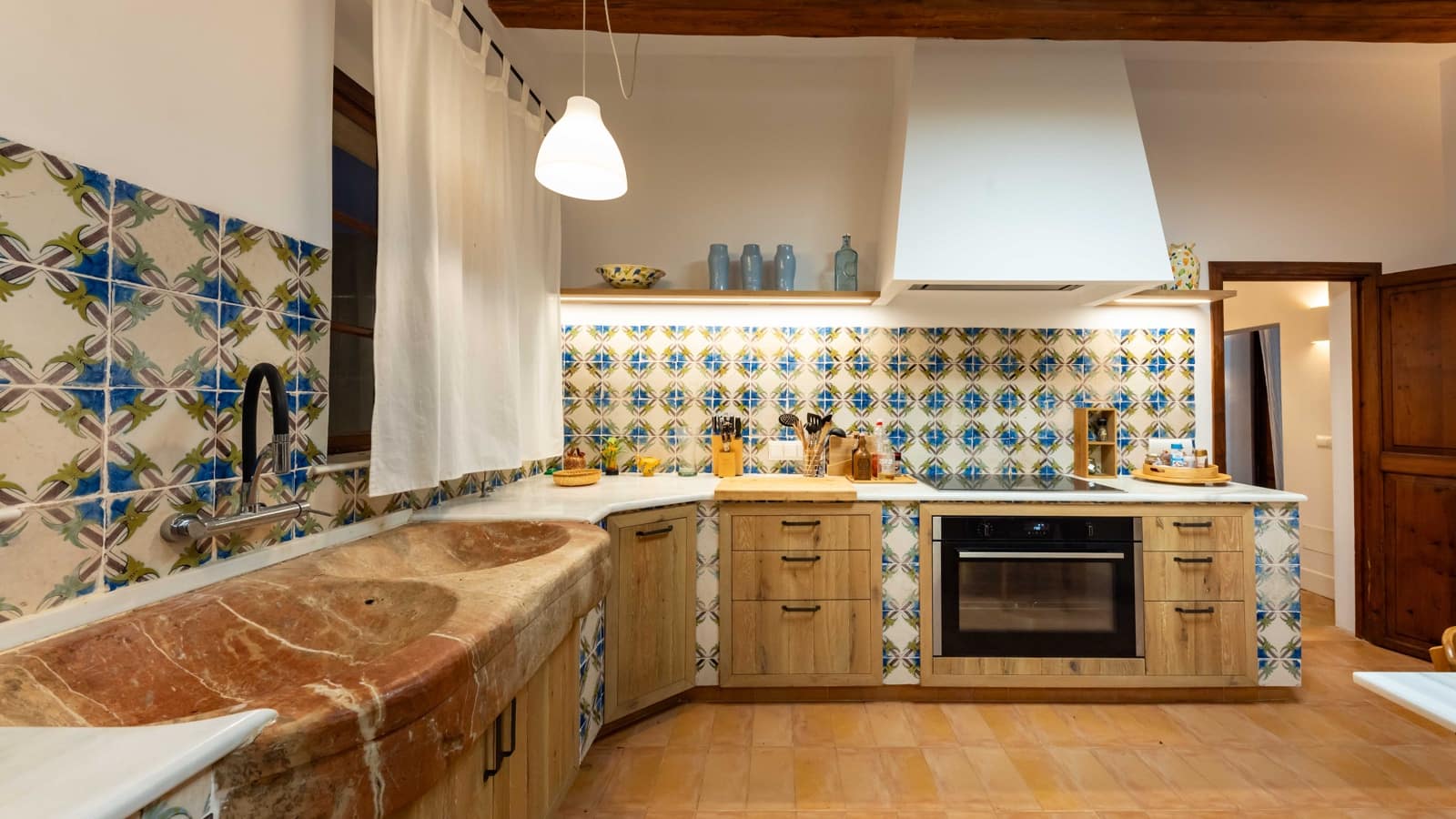 5 soveværelse Finca/Landehus til leje i Pollensa / Pollenca med swimmingpool garage - € 10.000 (Ref: 8223885)