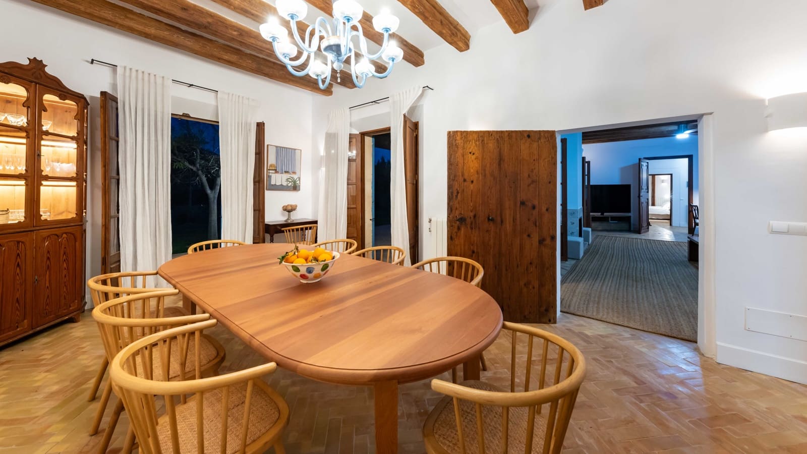 5 soveværelse Finca/Landehus til leje i Pollensa / Pollenca med swimmingpool garage - € 10.000 (Ref: 8223885)