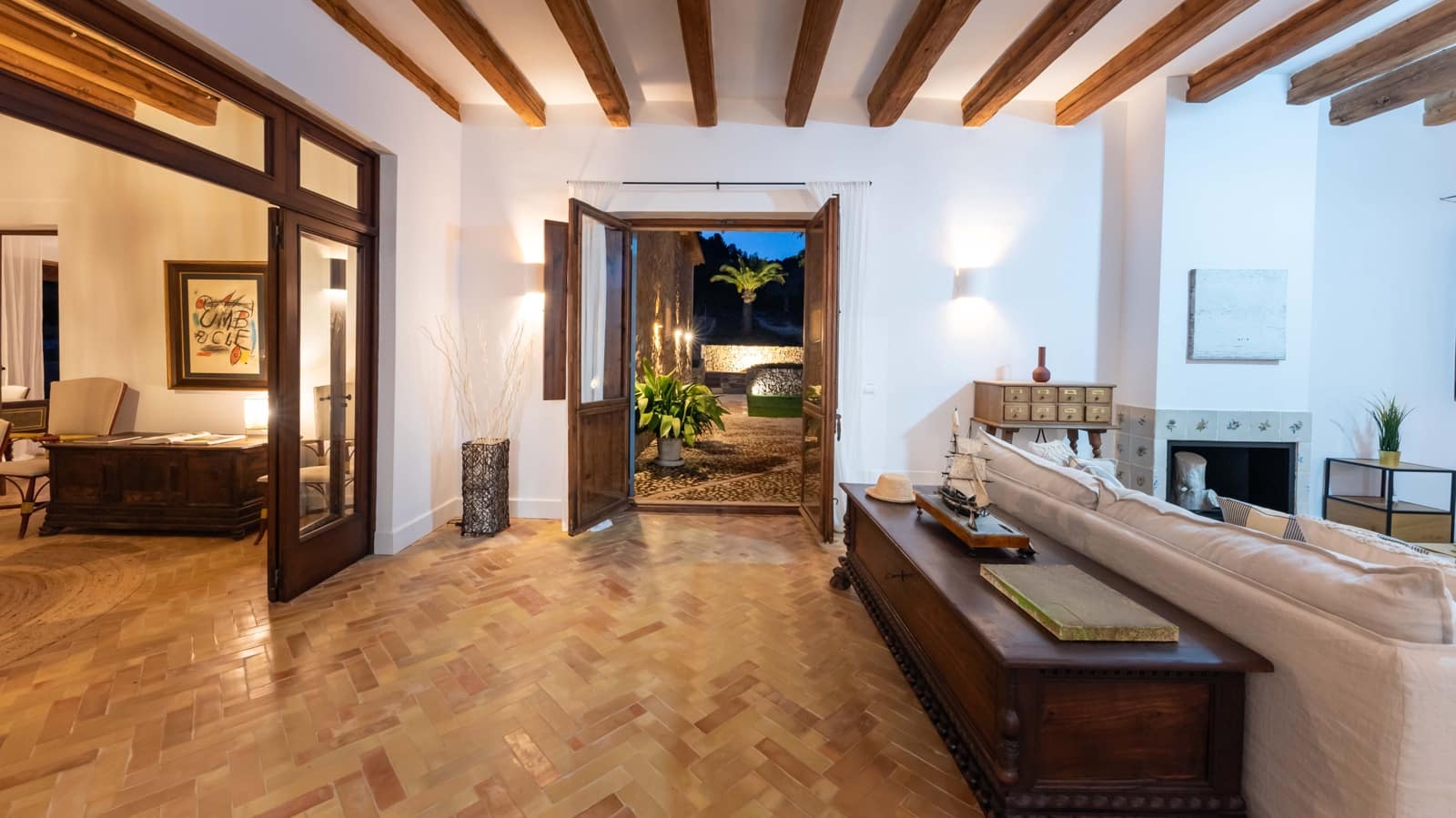 5 soveværelse Finca/Landehus til leje i Pollensa / Pollenca med swimmingpool garage - € 10.000 (Ref: 8223885)