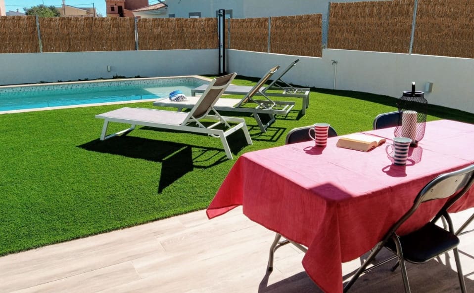 3 bedroom Terraced Villa for rent in Sa Rapita / La Rapita with pool garage - € 2,800 (Ref: 8273698)
