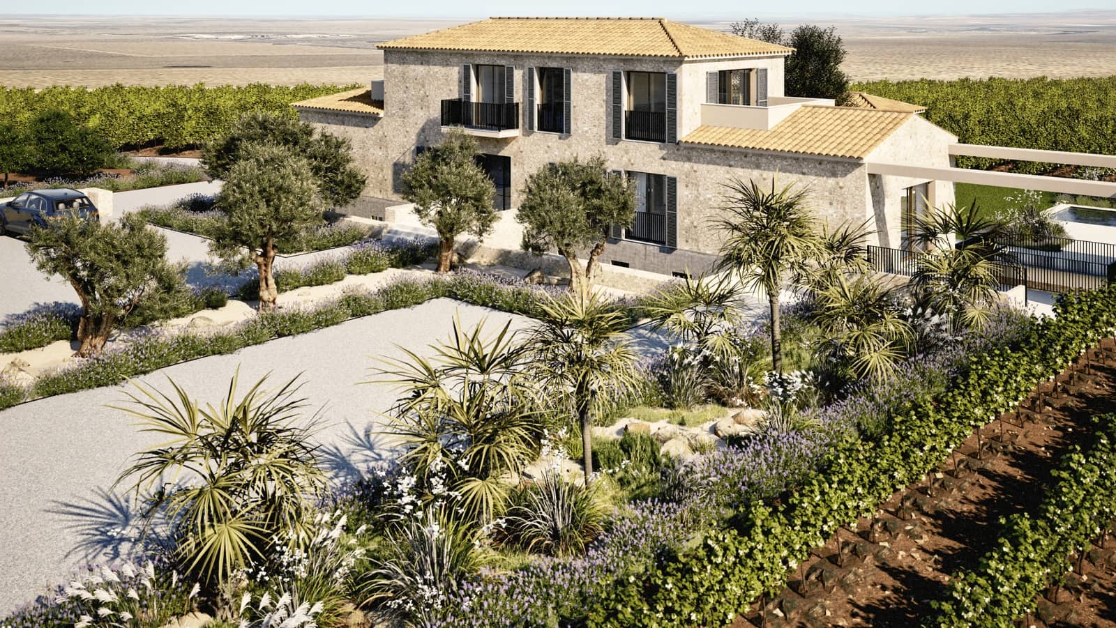 4 camera da letto Finca/Casa di Campagna in vendita in Santa Maria del Cami con piscina garage - 3.700.000 € (Rif: 8297375)