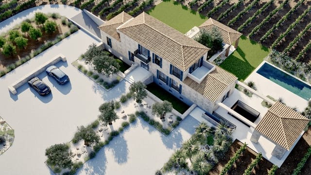 4 soveværelse Finca/Landehus til salg i Santa María del Camí med swimmingpool garage - € 3.700.000 (Ref: 8297375)