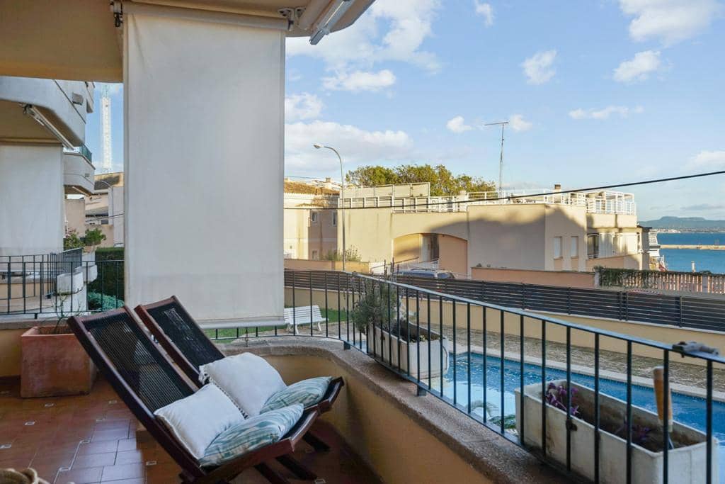 2 soveværelse Lejlighed til leje i Palma de Mallorca med swimmingpool garage - € 2.600 (Ref: 8374311)