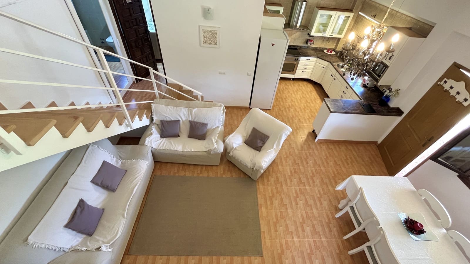 Villa/Maison Semi-Mitoyenne de 1 chambre à louer à Algaida avec piscine garage - 1 680 € (Ref: 8382051)