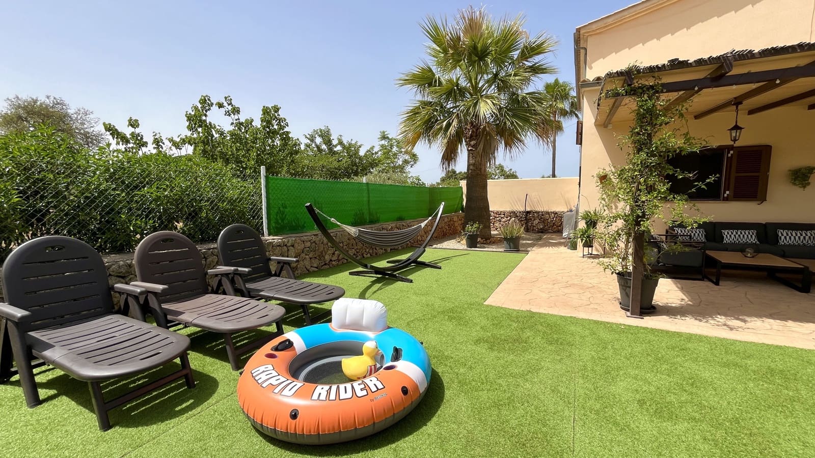 Villa/Maison Semi-Mitoyenne de 1 chambre à louer à Algaida avec piscine garage - 1 680 € (Ref: 8382051)