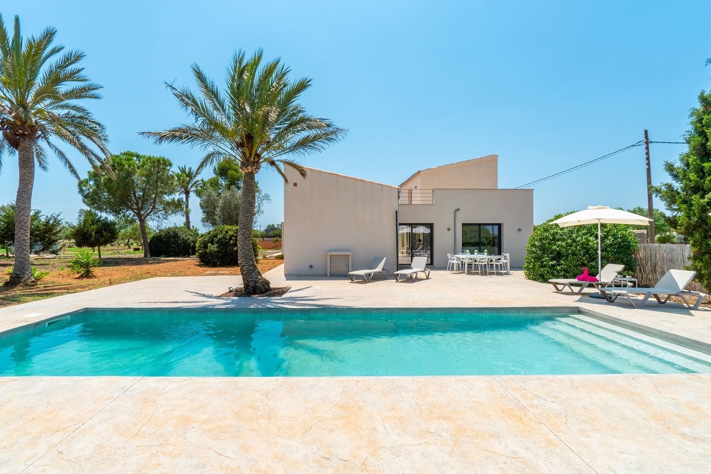 5 soveværelse Finca/Landehus til leje i Campos med swimmingpool garage - € 4.500 (Ref: 8420670)