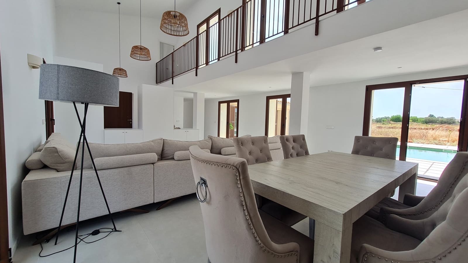 4 slaapkamer Finca/Landhuis te huur in Algaida met zwembad garage - € 7.000 (Ref: 8461254)